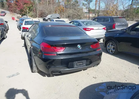 2017 BMW 650I Gran Coupe from USA, damaged, VIN WBA6D4C54HD977754